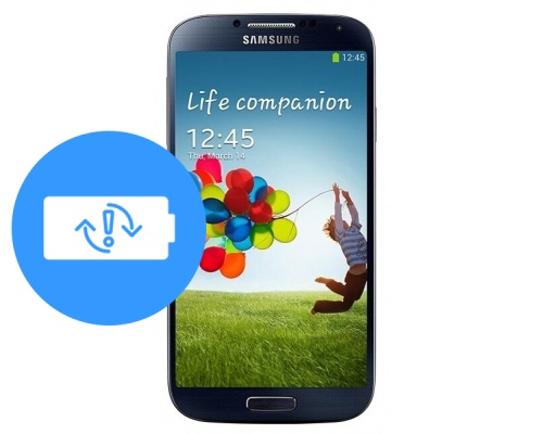 Замена аккумулятора (батареи) Samsung Galaxy S4+